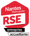 Logo Entreprise Accueillante de Nantes Métropole