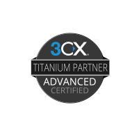 Logo certification 3CX Titanium partner