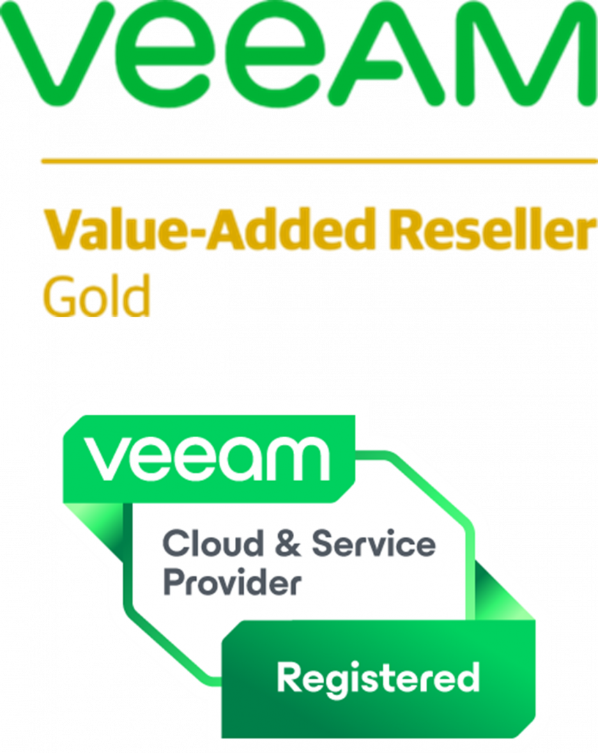 Logo certification Veeam Gold
