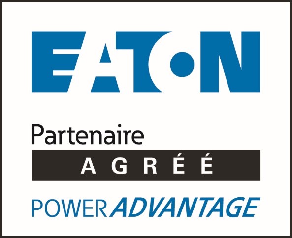 Logo Certification Eaton Partenaire Agréé Power Advantage